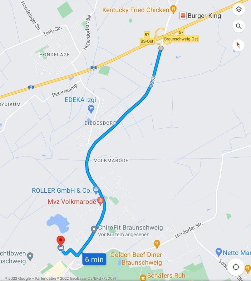 Uebernachtung An Der A2 Lejlighed Braunschweig Eksteriør billede
